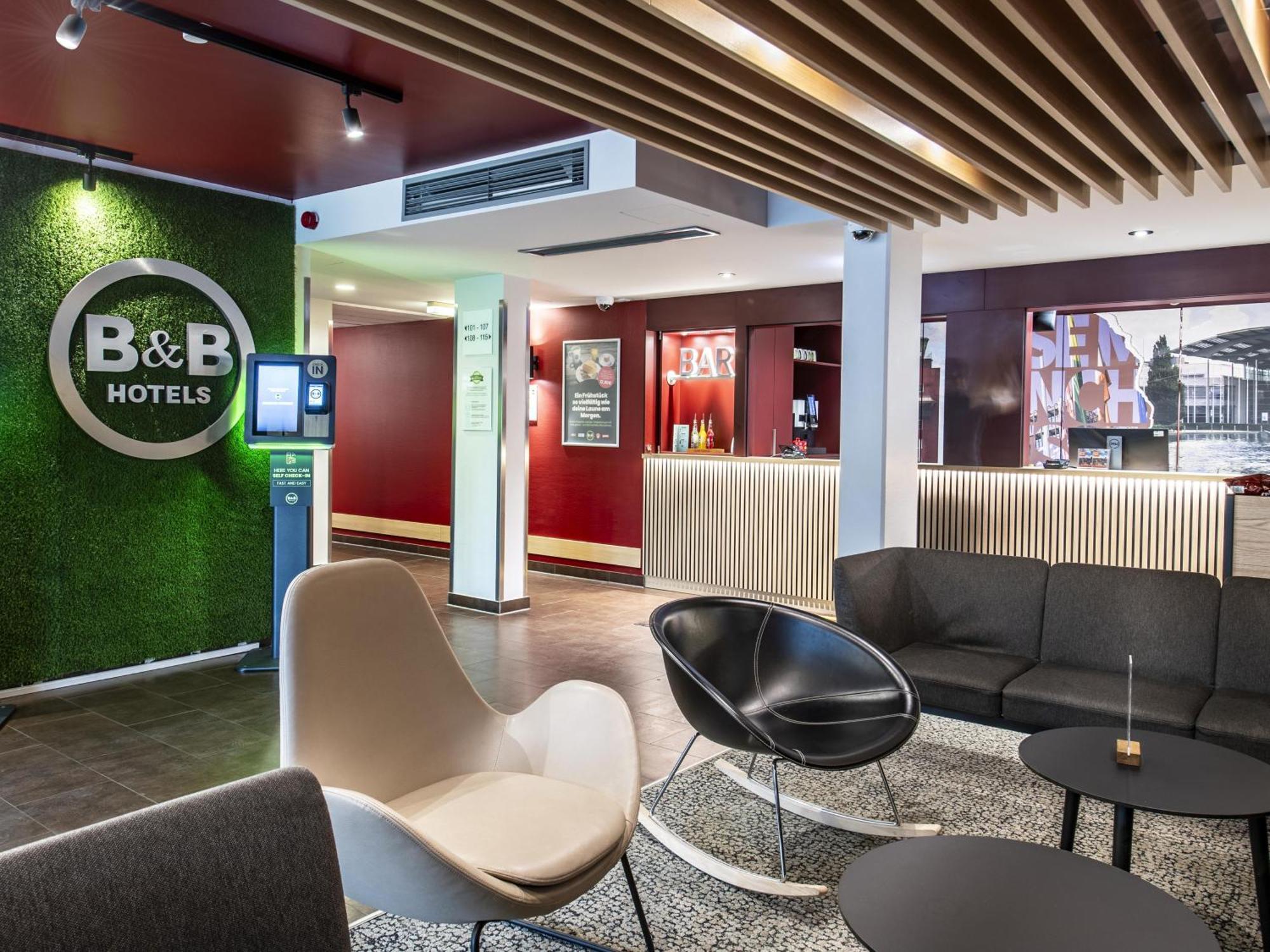 B&B Hotel Muenchen-Messe Ашхайм Экстерьер фото