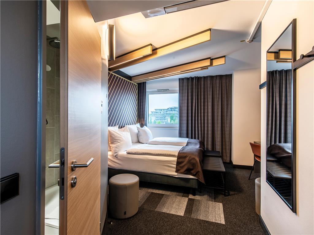 B&B Hotel Muenchen-Messe Ашхайм Номер фото
